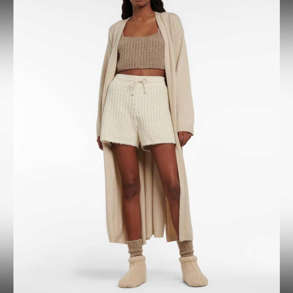 Loro Piana Beige Cashmere Women Shorts